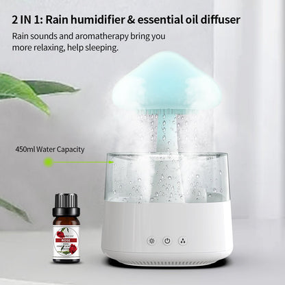 Rain Water Drop Essential Oil Diffuser - Home Fragrance Accessories