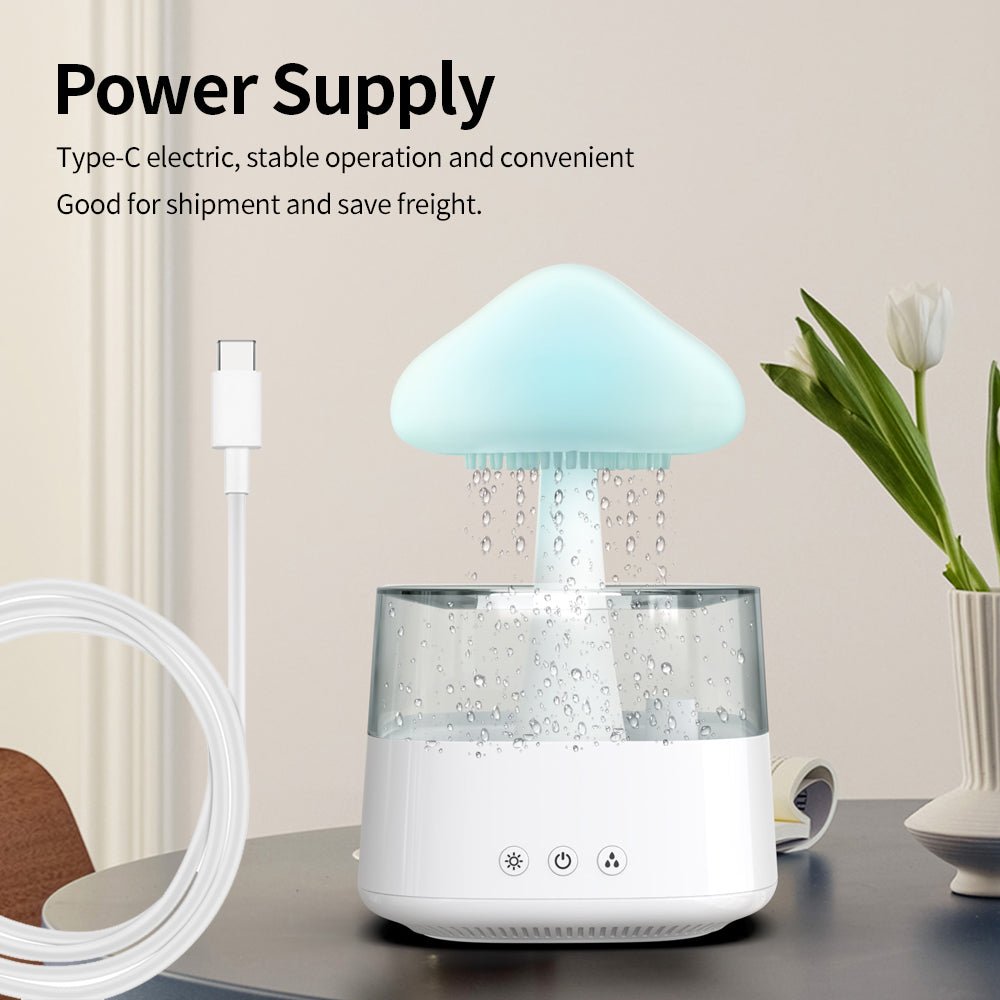 Rain Water Drop Essential Oil Diffuser - Home Fragrance Accessories